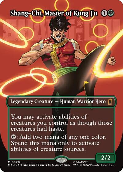 Shang-Chi, Master of Kung Fu (Borderless) (0370) (Marvel Super Heroes) Light Play