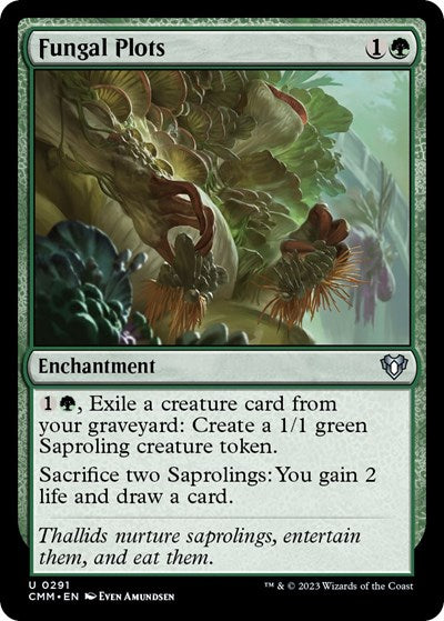Fungal Plots (Commander Masters) Light Play