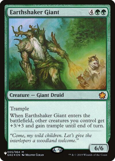 Earthshaker Giant (The List) Light Play