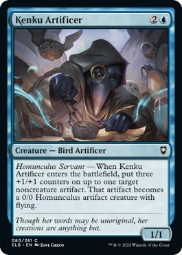 Kenku Artificer (Commander Legends: Battle for Baldur's Gate) Light Play