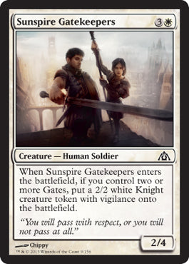 Sunspire Gatekeepers (Dragon's Maze) Light Play