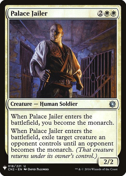 Palace Jailer (Mystery Booster) Light Play