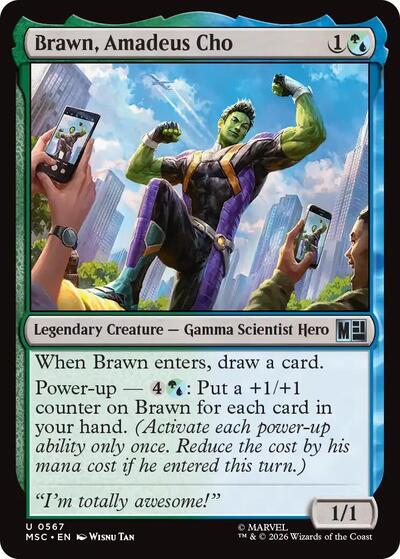Brawn, Amadeus Cho (Marvel Super Heroes) Light Play