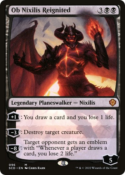 Ob Nixilis Reignited (Commander 2022 Starter Decks) Light Play