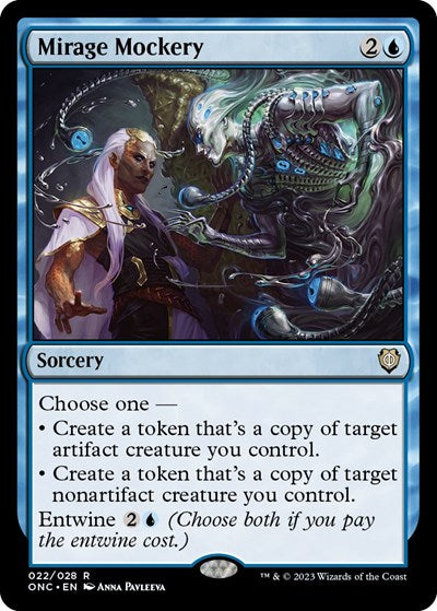 Mirage Mockery (Commander: Phyrexia: All Will Be One) Light Play