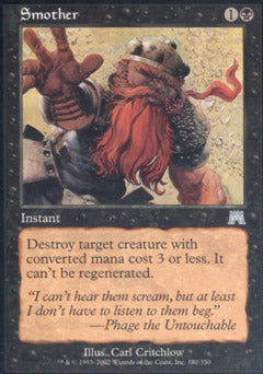 Smother (Onslaught) Light Play