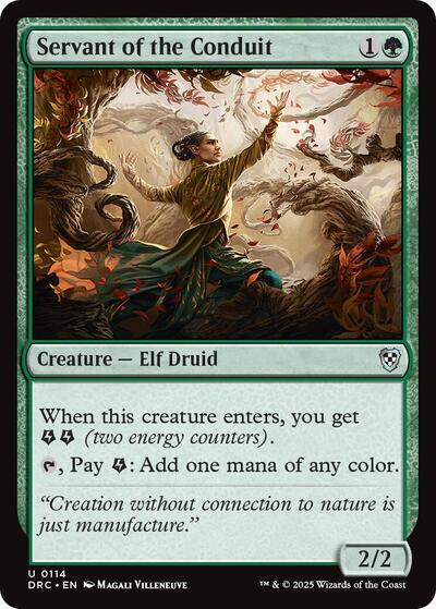 Servant of the Conduit (Commander: Aetherdrift) Light Play