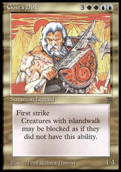 Gosta Dirk (Legends) Damaged / Poor