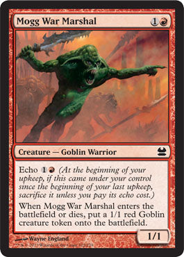 Mogg War Marshal (Modern Masters) Light Play