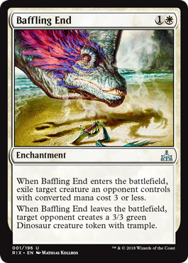 Baffling End (Rivals of Ixalan) Medium Play