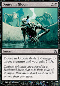 Douse in Gloom (Guildpact) Light Play