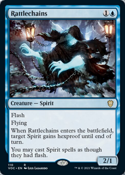 Rattlechains (Commander 2021 Crimson Vow) Light Play