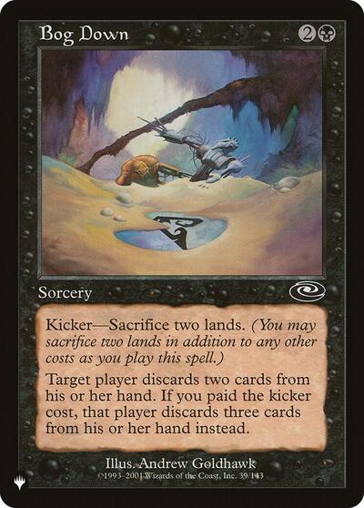 Bog Down (The List) Light Play
