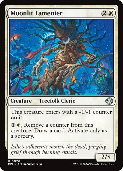 Moonlit Lamenter (Lorwyn Eclipsed) Light Play Foil