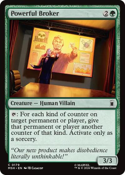 Powerful Broker (Marvel Super Heroes) Light Play