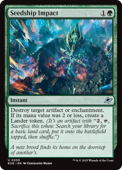 Seedship Impact (Edge of Eternities) Light Play Foil