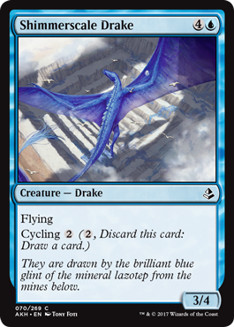 Shimmerscale Drake (Amonkhet) Light Play