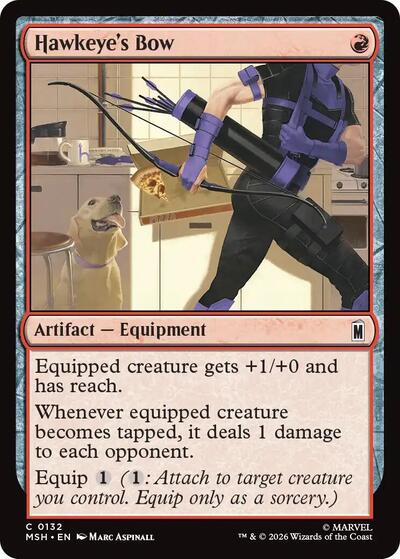 Hawkeye's Bow (Marvel Super Heroes) Light Play