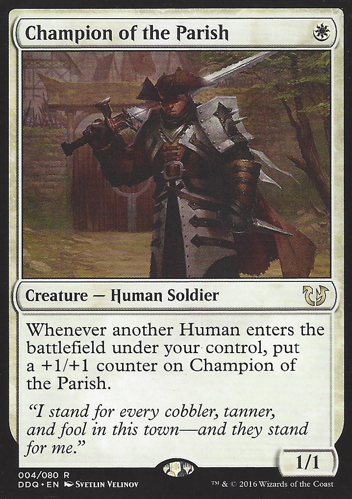 Champion of the Parish (Duel Decks: Blessed vs Cursed) Light Play