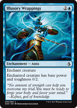 Illusory Wrappings (Amonkhet) Light Play Foil