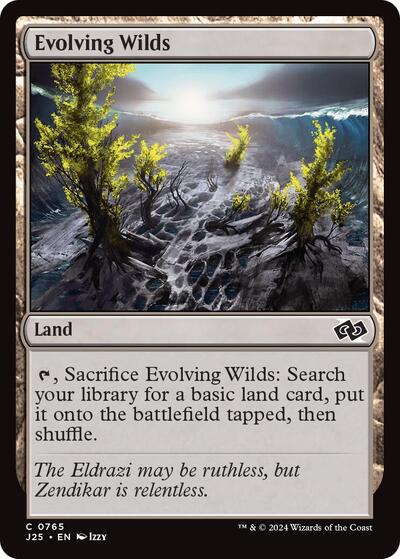 Evolving Wilds (Foundations Jumpstart) Light Play
