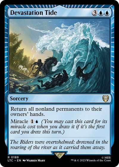 Devastation Tide (Commander: The Lord of the Rings: Tales of Middle-earth) Light Play