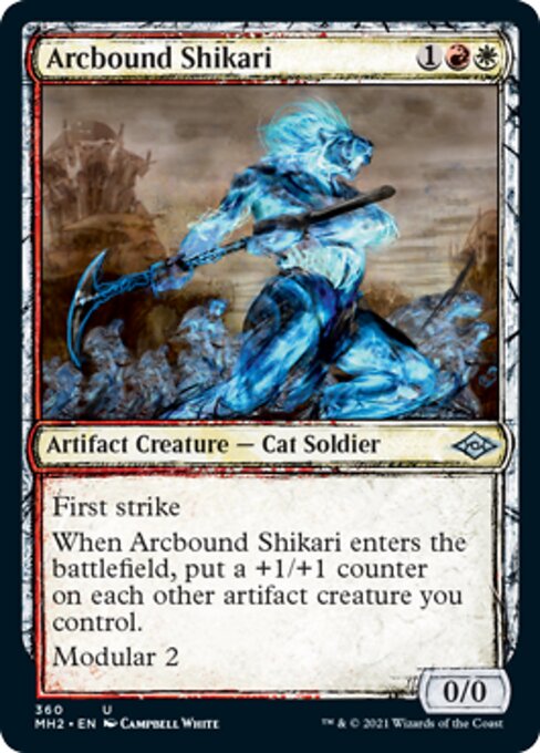 Arcbound Shikari (Showcase) (Modern Horizons 2) Damaged / Poor