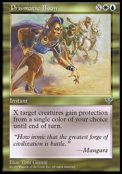 Prismatic Boon (Mirage) Light Play