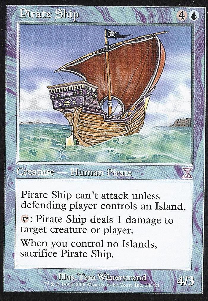 Pirate Ship (Time Spiral Time Shifted) Light Play