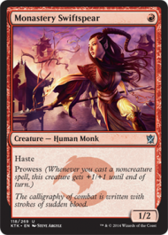 Monastery Swiftspear (Khans of Tarkir) Light Play
