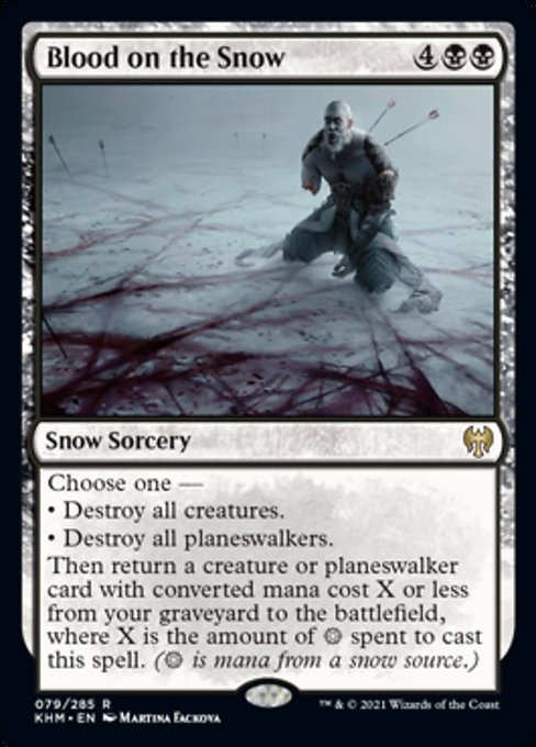 Blood on the Snow (Kaldheim) Light Play