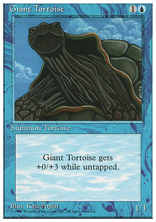 Giant Tortoise (4th Edition) Light Play