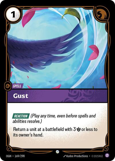Gust (Origins) Light Play Foil