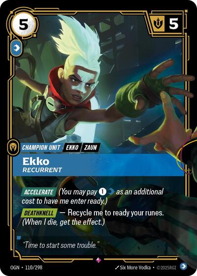Ekko Recurrent (Origins) Light Play Foil
