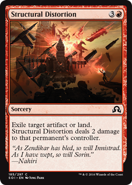 Structural Distortion (Shadows Over Innistrad) Light Play