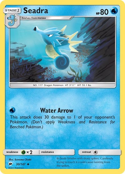 Seadra (SM - Burning Shadows) Light Play
