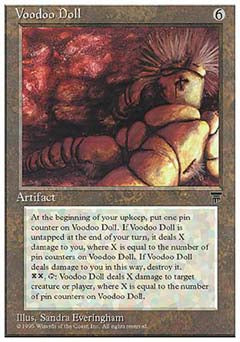 Voodoo Doll (Chronicles) Light Play