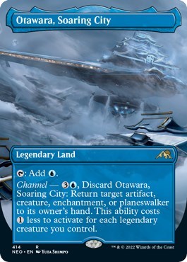 Otawara, Soaring City (Borderless) (Kamigawa: Neon Dynasty) Near Mint
