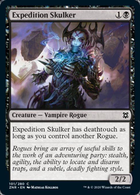 Expedition Skulker (Zendikar Rising) Light Play Foil