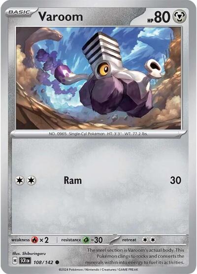 Varoom (SV07: Stellar Crown) Light Play