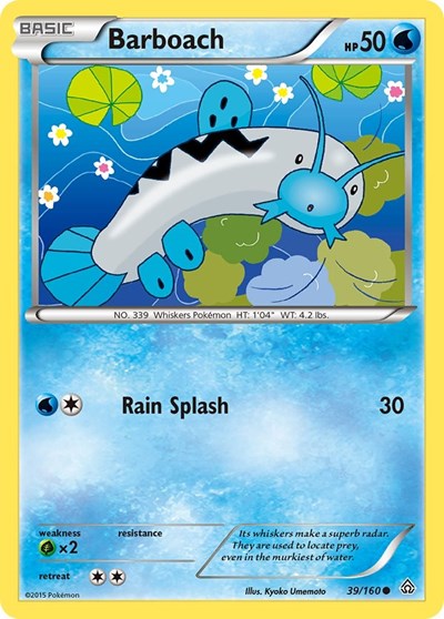 Barboach (XY - Primal Clash) Light Play