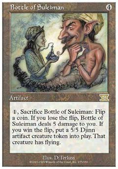 Bottle of Suleiman (Classic 6th Edition) Light Play