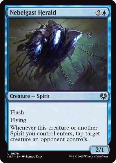 Nebelgast Herald (Innistrad Remastered) Light Play Foil