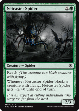 Netcaster Spider (Conspiracy: Take the Crown) Medium Play