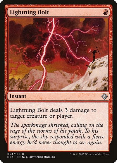 Lightning Bolt (Archenemy: Nicol Bolas) Light Play