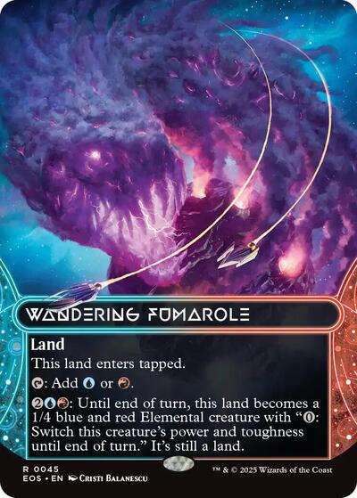 Wandering Fumarole (0045) (Borderless) (Stellar Sights) Light Play