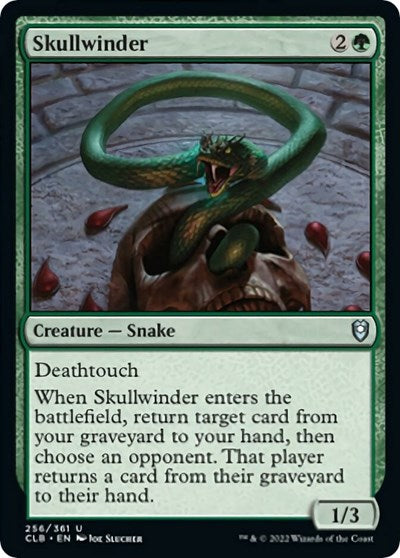 Skullwinder (Commander Legends: Battle for Baldur's Gate) Light Play Foil