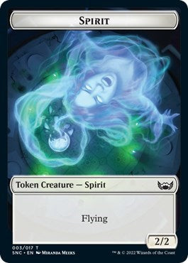 Spirit Token (Streets of New Capenna) Light Play
