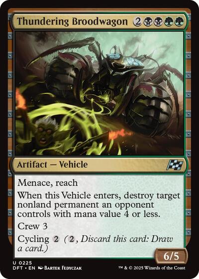 Thundering Broodwagon (Aetherdrift) Light Play