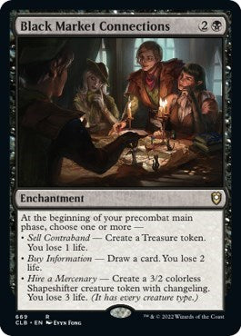 Black Market Connections (Commander Legends: Battle for Baldur's Gate) Near Mint